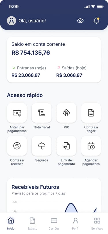 Mockup app MD One